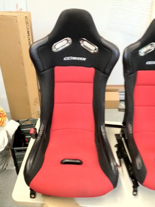 fs Authentic Mugen S1R Bucket Seats With Rails for EK. Honda Element Owners Club